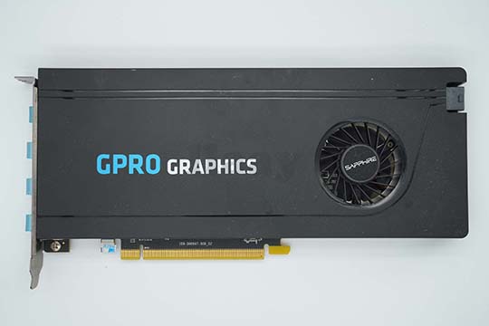 蓝宝石SAPPHIRE GPRO 8200 8GB UEFI 显示卡（AMD Radeon RX 470芯片）